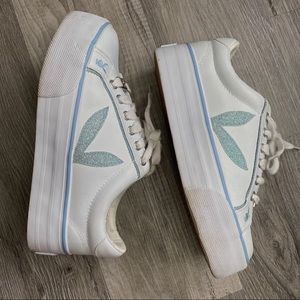 y2k playboy platform sneakers